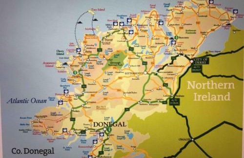 Lettermacaward House | Brownes Sea View Cottage No 2 Dungloe 14km