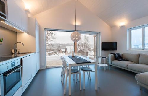 Bruksvallarna House | Bruksvallarna - Modern fjällstuga med panoramautsikt och WiFi