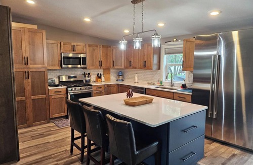 Ottertail House | Buchanan Lake in Ottertail, MN Private Beach Front Lake Home for Rent