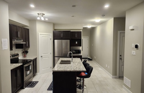 Balderson House | Budget Friendly Master bedroom Equipped with full Furniture in brand new home.