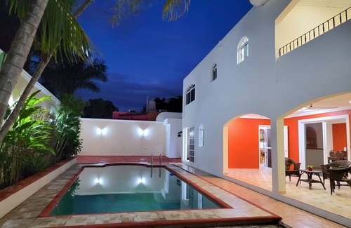 Xcumpich House | Bugambilias vacation home/remote work destination.