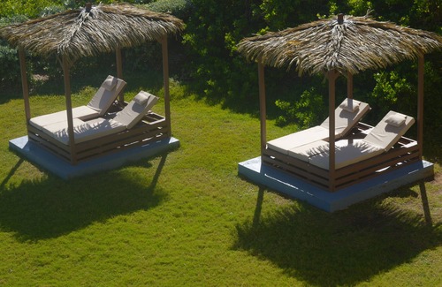Oyster Pond Condo | Building A- Condo - Direct Ocean Front Views.directly on the beach.