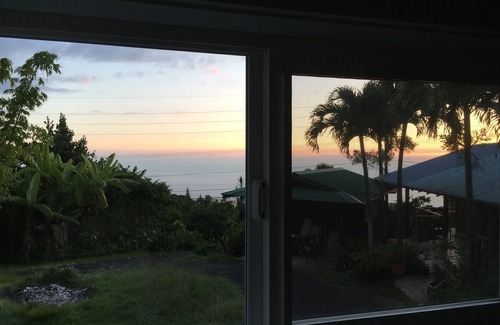 Kahaluu-Keauhou House | Bungalow 1 with large kitchen, outdoor private shower and 1/2 bath.
