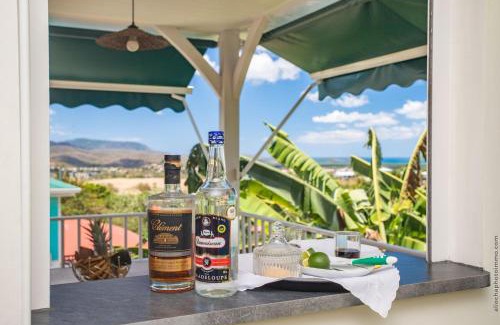 Riviere-Salee House | Bungalow Chic Vue Mer Et Montagne Orange
