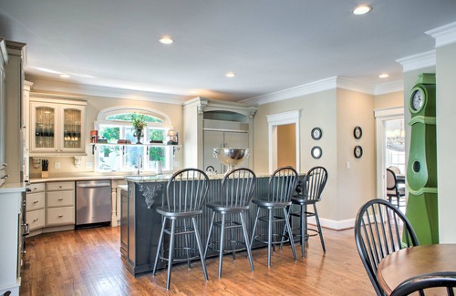 Fletcher House | Burney Mountain Pool Estate | Luxury 5BR w/Pool & Views | 20 Min to Asheville