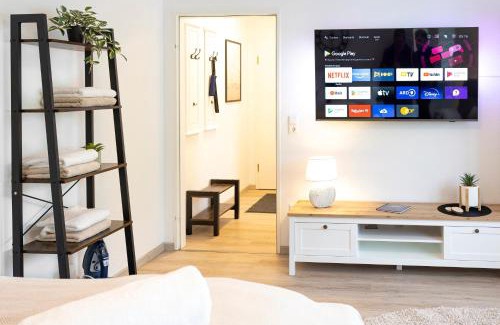 Crailsheim Apartment | Business Apartment für 2 - Küche - Parkplatz - Netflix