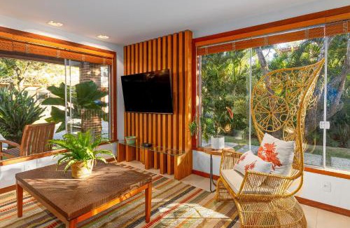 Praia Rasa House | Bz15 Linda casa 4 Suítes - Condomínio Clube