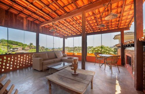 Ferradurinha House | Bz82 Geribá! Casa privativa 4 suítes