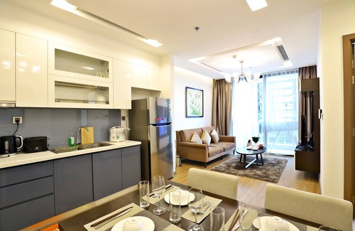 Ngoc Khanh Apartment | căn hộ 1 phòng ngủ 1 phòng tắm tại vinhomes metropolis