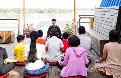 Chau Thanh Cabin | Cồn Phụng Resort Mekong - Nature Escape with Free Boat Shuttle & Fishing