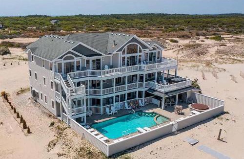 Corolla House | C9703 Oceanfront Luxury Retreat in Carova, Private Pool & Hot Tub - Prices Reduced!