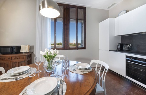 Santa Maria in Stelle Apartment | Ca' delle Contesse - 2BR apartment with terrace overlooking lagoon