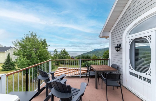 Petite-Riviere-Saint-Francois Condo | Condo 63: Serene Upper Floor with Terrace & BBQ
