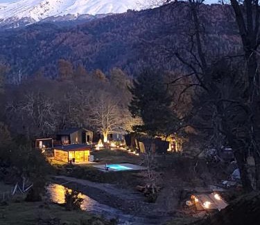 Panguipulli Apartment | Cabaña 4 personas hualle sur cerca huilo huilo