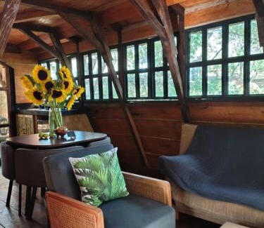 Tepoztlan Ski Chalet | Cabaña de madera romántica y privada