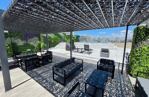 Caballito Apartment | Caballito Retreat: Pool and Balcony