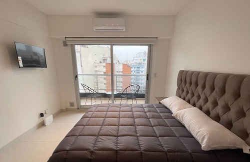 Caballito Apartment | Caballito Retreat: Pool and Balcony