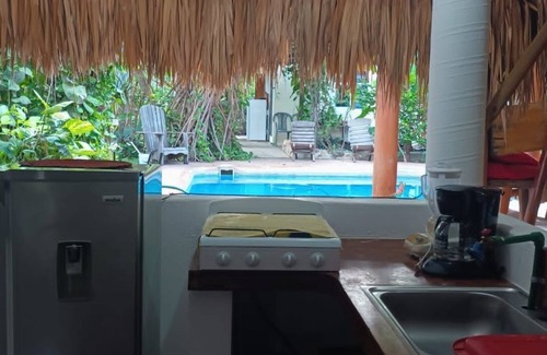 Brisas de Zicatela House | Cabana Areca at Cabanas Maracuya minutes from the beach
