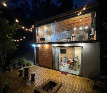 Rancho Queimado Villa | Cabana Entre Árvores- Lavanda