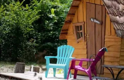 Bar-sur-Aube Cabin | Cabane 2 étoiles - Piscine - eeceag