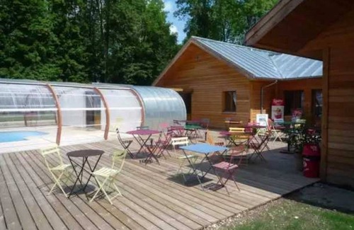 Bar-sur-Aube Cabin | Cabane 2 étoiles - Piscine - eecec0