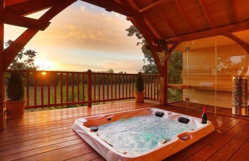 Alzonne House | Cabane de Prestige avec Jacuzzi et Sauna privatifs