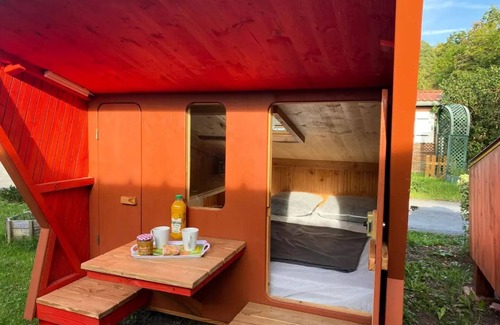 Angicourt Cabin | Cabane Stadium - ohne Sanitär 2 Personen