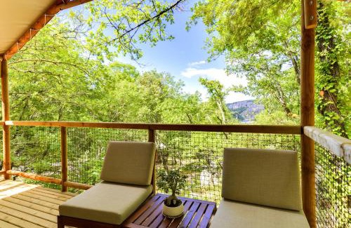 Balazuc House | Cabanes Lodges Le Servière