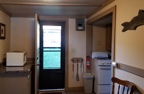 Birchwood Cabin | Cabin 1 - Cozy Lakeside Cabin with 1 Boat Slip Included