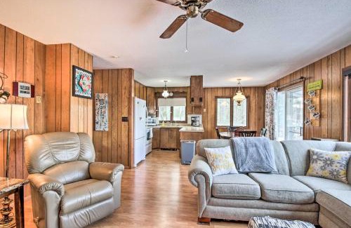 Akeley House | Cabin Getaway with Private Dock, Walk to Trail!
