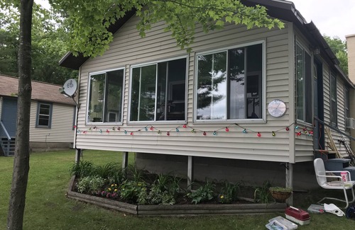 White Cloud Cabin | Cabin located on Robinson Lake. Rent all 3 for a multifamily vacation