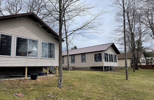 White Cloud Cabin | Cabin located on Robinson Lake. Rent all 3 for a multifamily vacation