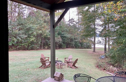 Fort Gaines Cabin | Cabin on water-dock-slip-fishing-amazing sunsets-Book your summer stay-pets YES!