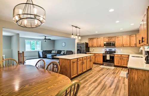 Balsam Lake House | Cabin with Dock and Porch Across from Balsam Lake