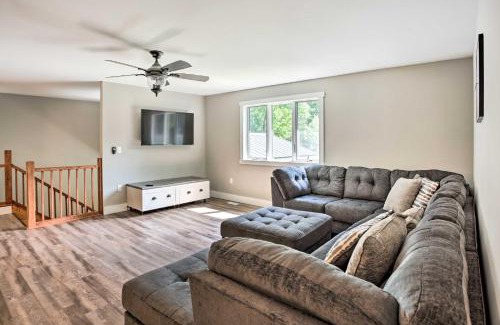 Balsam Lake House | Cabin with Dock and Porch Across from Balsam Lake