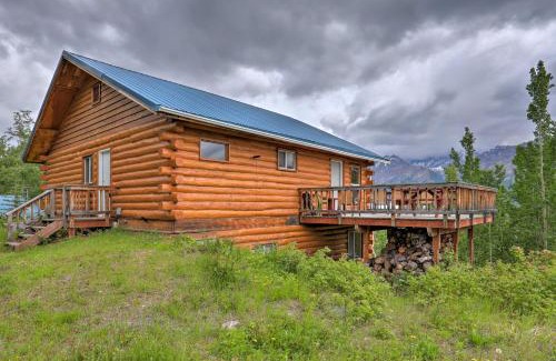 Sutton House | Cabin with Glacier Views Walk to Matanuska River!