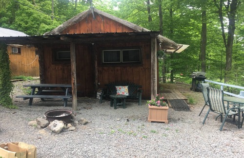 Trumansburg Cabin | Cabin with views of Cayuga Lake and beach access!