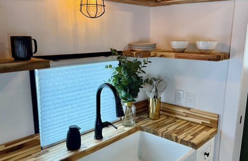 Grimms Landing Cabin | Caboose Tiny Home in Frazier’s Bottom, WV