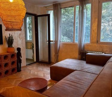 Sector 2 Apartment | Cactus Apartment Boho Comfort