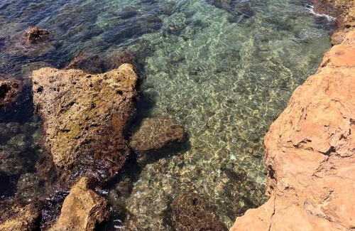 San Juan de los Terreros House | Cala Azul , piscina, 3 dormitorios ,Aire acondicionado con vistas al mar, wifi Playa, Geoda Pulpí