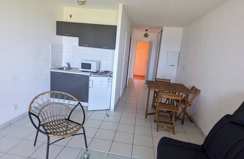 Moriani-Plage Apartment | Cala Di Sognu Face à la mer Studio Cabine