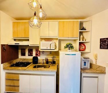 Caldas Novas Apartment | Caldas Novas Enseada Náutico Ap Térreo com churrasqueira 5 pessoas