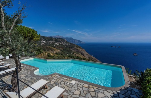 Massa Lubrense Villa | CALLIOPE'S MANSION, com Sorrento & Amalfi coast, Villa Private Pool 7 Bdr