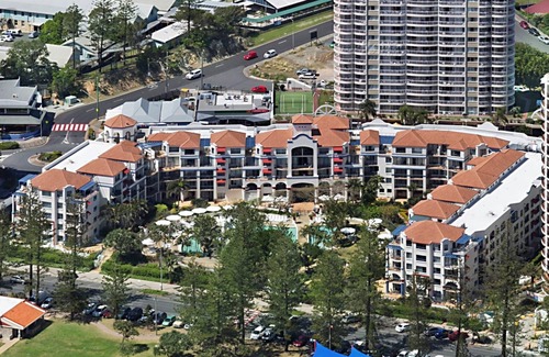 Coolangatta Apartment | Calypso Plaza Resort Unit 215 Motel Style room on Coolangatta beachfront with Wi-Fi Inc.