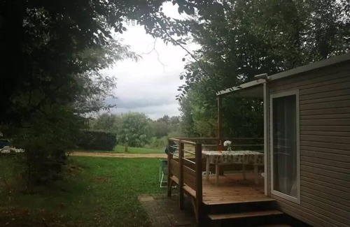 Saint-Cirq House | Camping Brin d'Amour * - NEW 2024 MOBILE HOME LODGE, 2 CH + TV. ANIMAL NOT ACCEPTED 4 persons