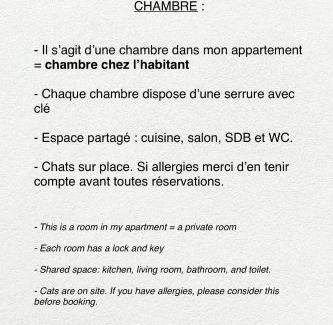 Colombier - Champ de Mars House | Camille Homestay - Rennes centre - 10min gare et centre historique