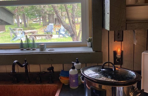 Baldwin Cabin | Camp Bushwhack'd-13 acres in Manistee Nat'l Forest