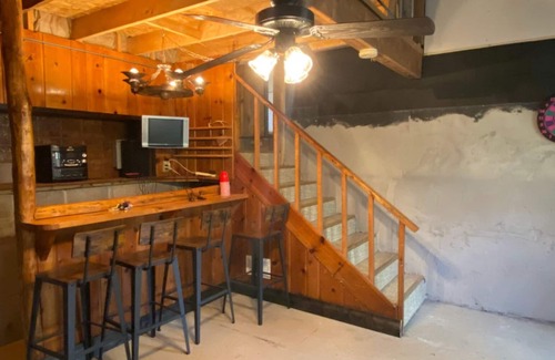 Baldwin Cabin | Camp Bushwhack'd-13 acres in Manistee Nat'l Forest