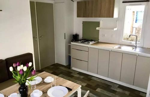 Sainte-Foy House | Camping Au Pré de l'Etang * - Mobile home Malaga 3 rooms 4 people