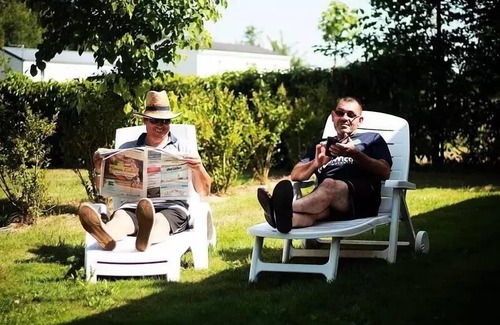 Sainte-Foy House | Camping Au Pré de l'Etang * - Mobile home Malaga 3 rooms 4 people